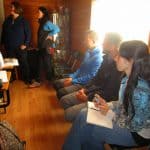 Algunos educadores caninos de LealCan len el Seminario de Mantrailing en el centro Canino LealCan